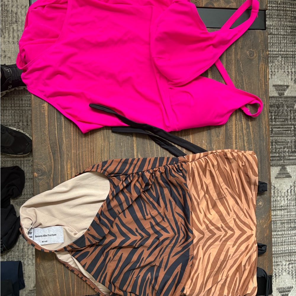 torrid Hot Pink One-Piece Swimsuit